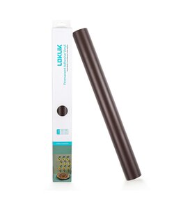 LOKLiK Permanent Zelfklevend Vinyl Mat Donker Koffie 30,5x180cm