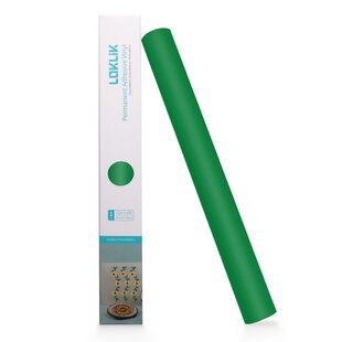 LOKLiK Permanent Zelfklevend Vinyl Mat Groen 30,5x180cm