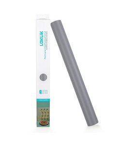LOKLiK Permanent Zelfklevend Vinyl Mat Lichtgrijs 30,5x180cm