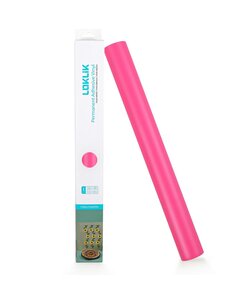 LOKLiK Permanent Zelfklevend Vinyl Mat Roze 30,5x180cm