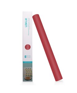 LOKLiK Permanent Zelfklevend Vinyl Mat Rood 30,5x180cm