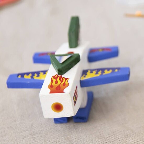 Creativ Company Mini Hobbyset Schilderen Vliegtuig