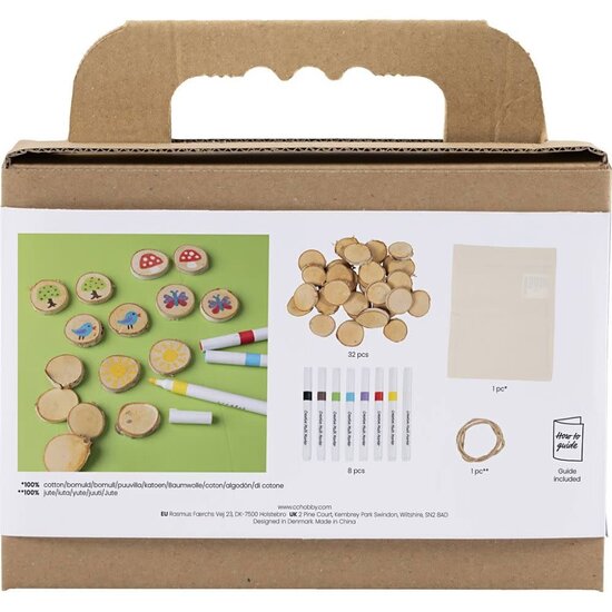 Creativ Company Mini Hobbyset Tekenen Geheugenspel en drie op een rij