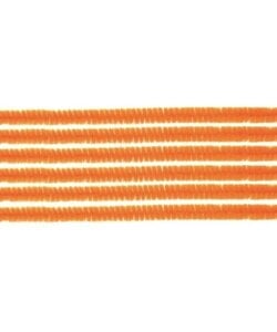 Chenilledraad 8mm 50cm 10st Oranje