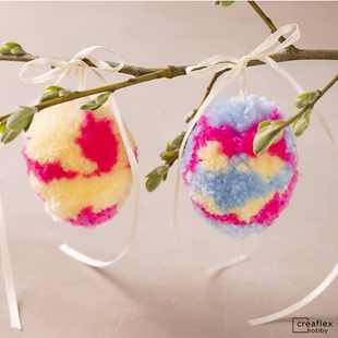 Kinderworkshop Pasen Pompom Eieren Woensdag 25 Maart 15:00 tot 17:00u