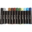 Creativ Company Olie pastels, dikte 11 mm, 12st, Natuurlijke kleuren