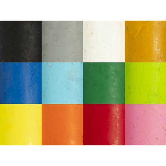 Creativ Company Oliepastels, dikte 11 mm, 12st, standaard kleuren