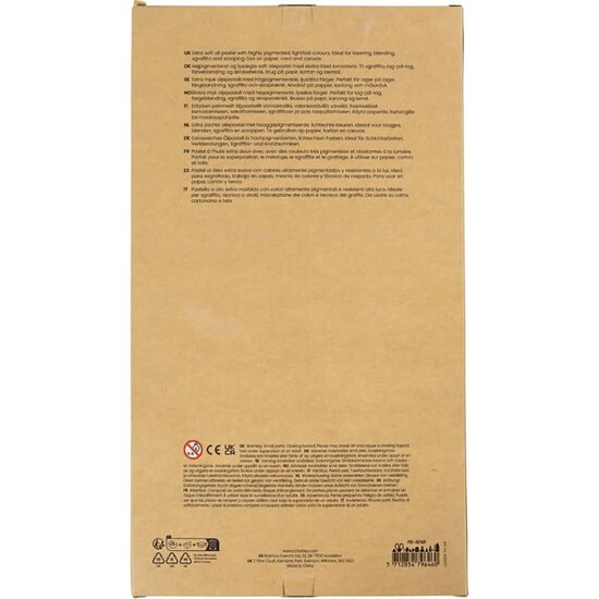 Creativ Company Olie pastels, dikte 11 mm, 48st, diverse kleuren