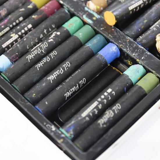 Creativ Company Olie pastels, dikte 11 mm, 48st, diverse kleuren