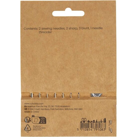 Creativ Company Set naalden 3,8-7 cm