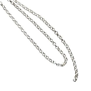 Ketting metaal 3,5mm x 1m Platina