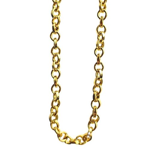 Hobby & Crafting Fun Ketting metaal 3,5mm x 1m goudkleurig