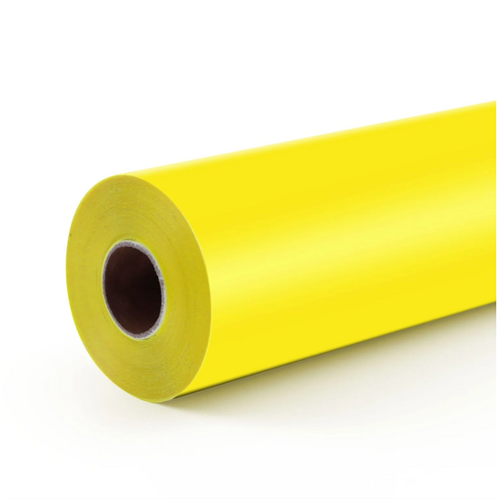 LOKLiK LOKLiK Permanent Zelfklevend Vinyl Mat Lemon Yellow 30,5x180cm