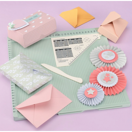 Vaessen Creative Vaessen Creative  Score Easy Groot Mulifunctioneel Rilbord Cm Mint