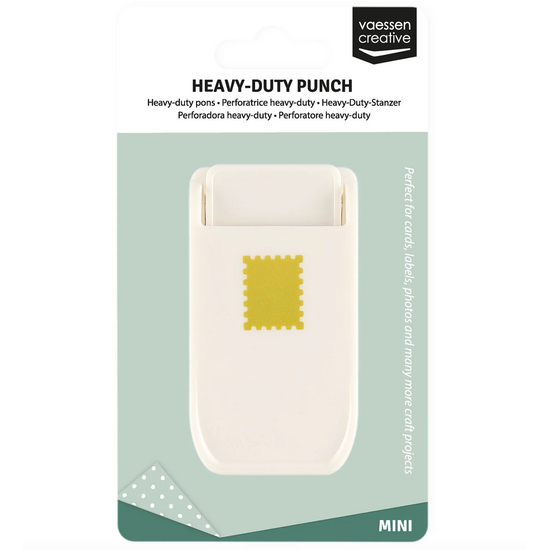 Vaessen Creative Vaessen Creative Figuurpons Heavy Duty Mini 1,6x1,3cm Postzegel