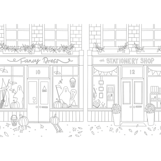 Deltas Kleurboek voor volwassenen, Cosy Shops