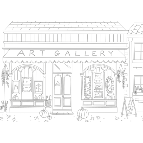 Deltas Kleurboek voor volwassenen, Cosy Shops