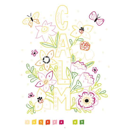 Deltas Kleurboek Een moment van Rust, kleuren op nummer