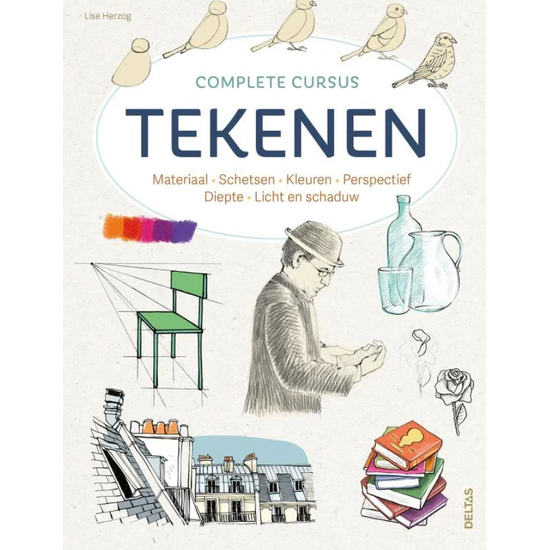 Deltas Complete cursus tekenen boek, Lise Herzog