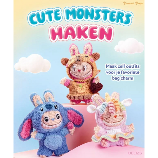 Deltas Cute monsters haken, Yvonne Rapp