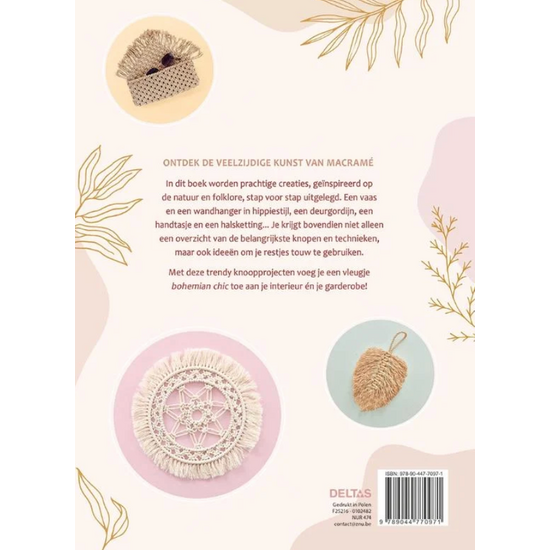 Deltas Stap voor stap Macramé, Virginie Pugliesi