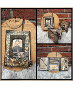 Workshop Tim Holtz  Accordion Folio, Zaterdag 9 Mei, 10:00 tot 13:00u