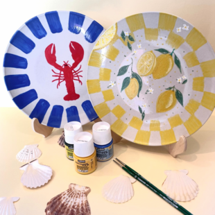 Workshop Porceleinen Bord Beschilderen Zaterdag 20 Juni 10:00 tot 13:00