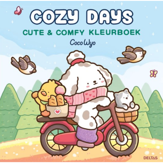 Deltas Cozy Days Cute & Comfy Kleurboek Coco Wyo