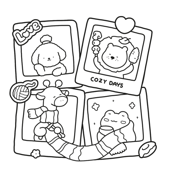 Deltas Cozy Days Cute & Comfy Kleurboek Coco Wyo