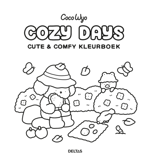 Deltas Cozy Days Cute & Comfy Kleurboek Coco Wyo
