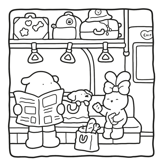 Deltas Cozy Days Cute & Comfy Kleurboek Coco Wyo