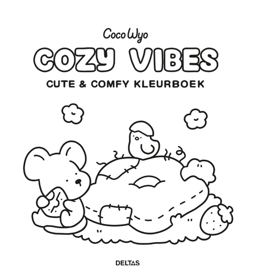 Deltas Cozy Vibes Cute & Comfy Kleurboek Coco Wyo