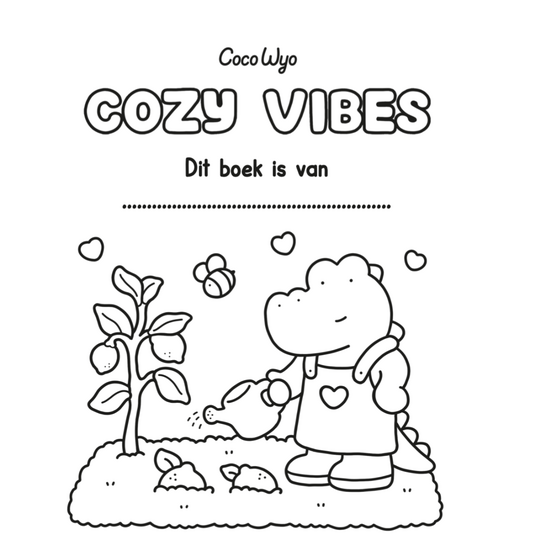 Deltas Cozy Vibes Cute & Comfy Kleurboek Coco Wyo