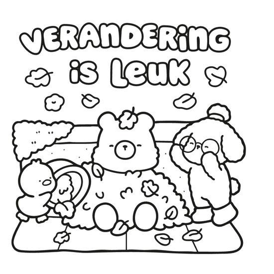 Deltas Cozy Vibes Cute & Comfy Kleurboek Coco Wyo