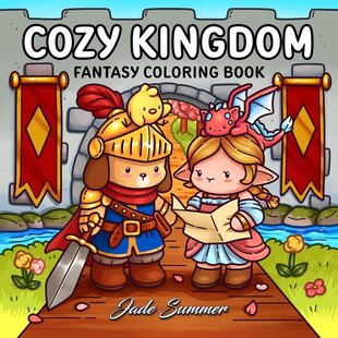 Cozy Kingdom Fantasy Kleurboek Jade Summer