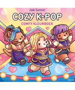Cozy k-pop Comfy Kleurboek Jade Summer