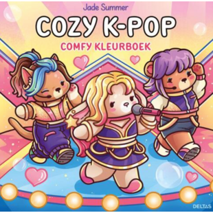 Cozy k-pop Comfy Kleurboek Jade Summer