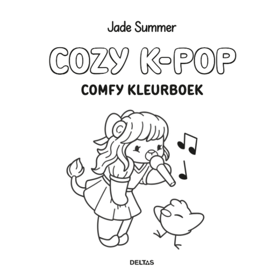 Deltas Cozy k-pop Comfy Kleurboek Jade Summer