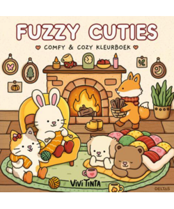 Fuzzy Cuties Comfy & Cozy  Kleurboek Vivi Tinta