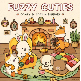 Fuzzy Cuties Comfy & Cozy  Kleurboek Vivi Tinta