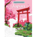 Deltas Kleuren op nummer voor volwassenen Japan