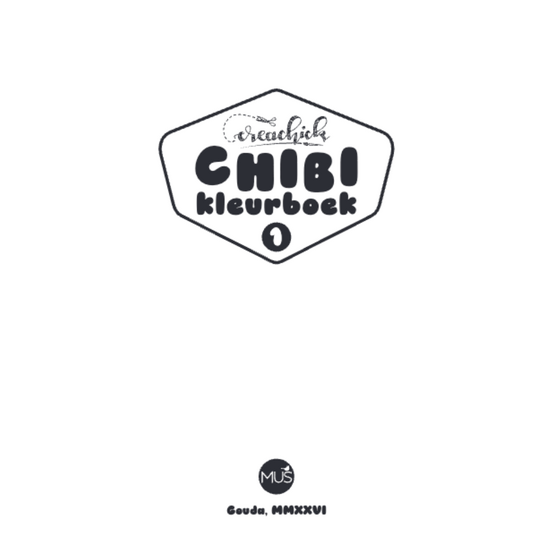 MUS Creatief Chibikleurboek CreaChick