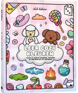 Kokoro Leer Cozy kleuren kleurboek