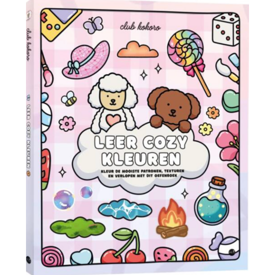 MUS Creatief Kokoro Leer Cozy kleuren kleurboek