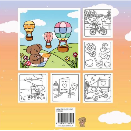 MUS Creatief Kokoro friends kleurboek