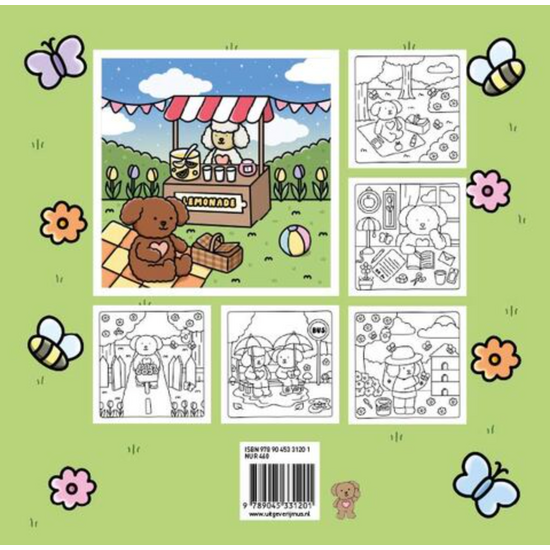 MUS Creatief Kokoro spring kleurboek