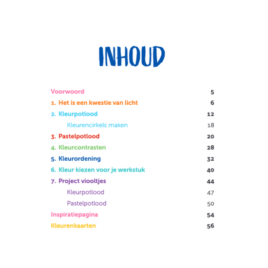 MUS Creatief Basisboek kleurenleer & mengen kleurpotlood  By Julia Woning