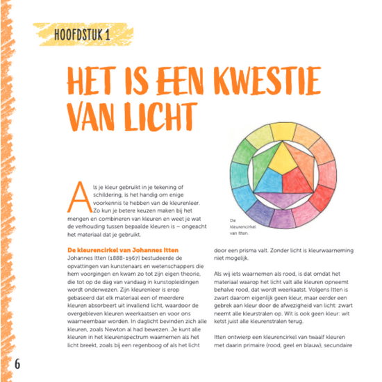 MUS Creatief Basisboek kleurenleer & mengen kleurpotlood  By Julia Woning