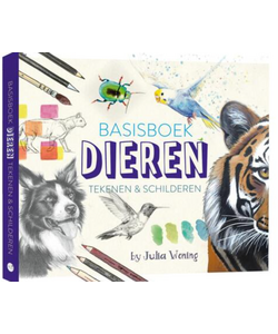 Basisboek dieren tekenen & schilderen  By Julia Woning