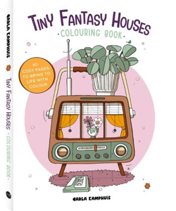Tiny Fantasy Houses kleurboek Carla Kamphuis